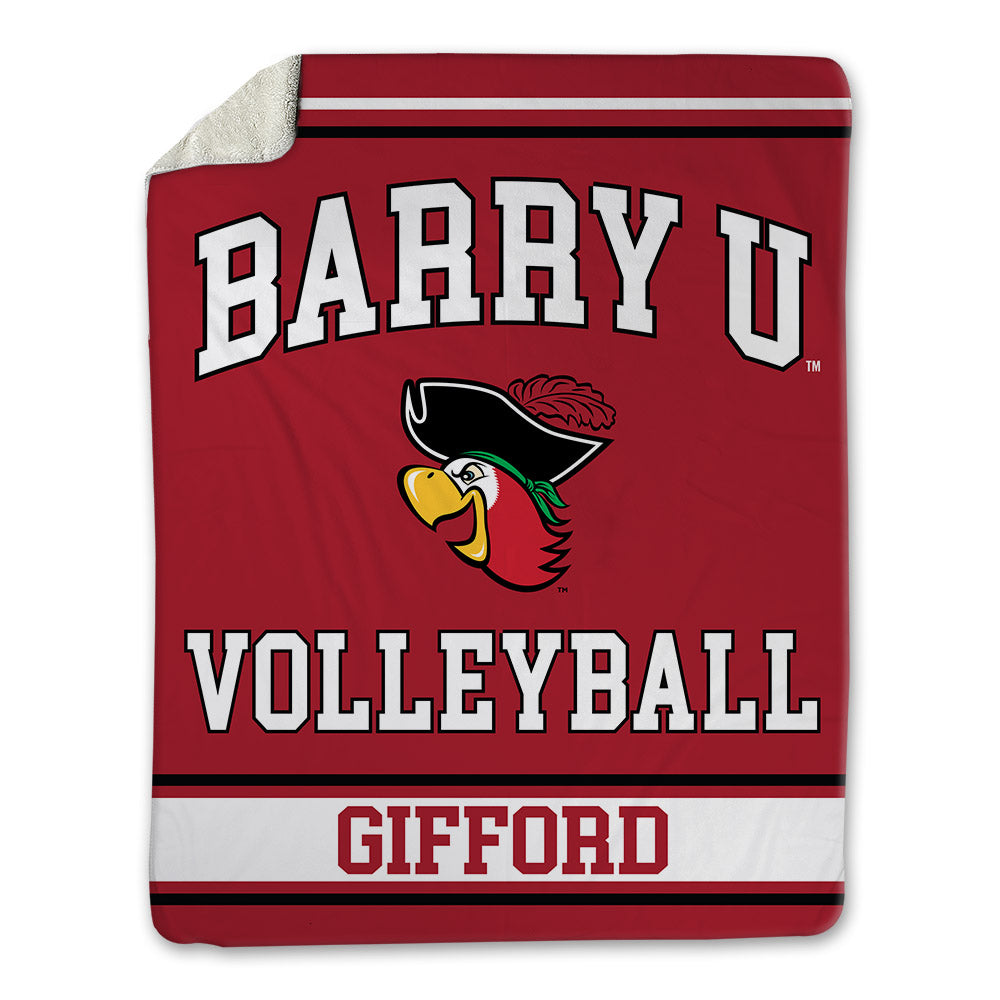 Barry - NCAA Men's Volleyball : Maddox Gifford - Blanket-0