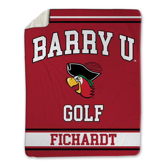 Barry - NCAA Men's Golf : Ethan Fichardt - Blanket-0