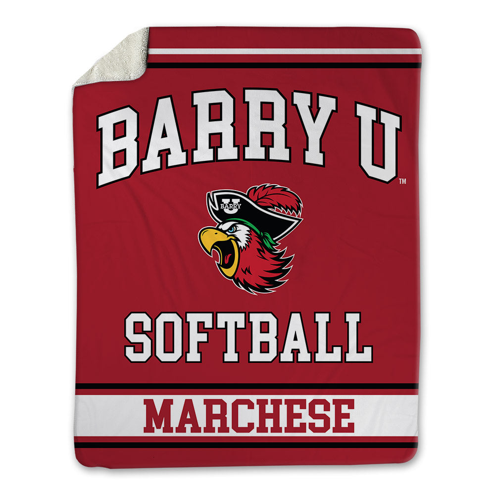 Barry - NCAA Softball : Cameron Marchese - Blanket-0
