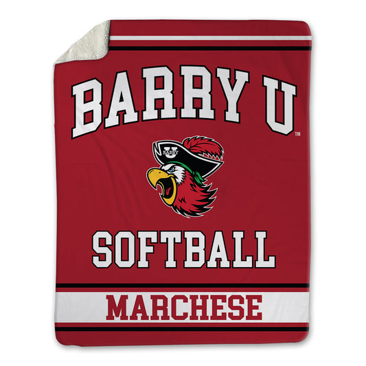 Barry - NCAA Softball : Cameron Marchese - Blanket-0