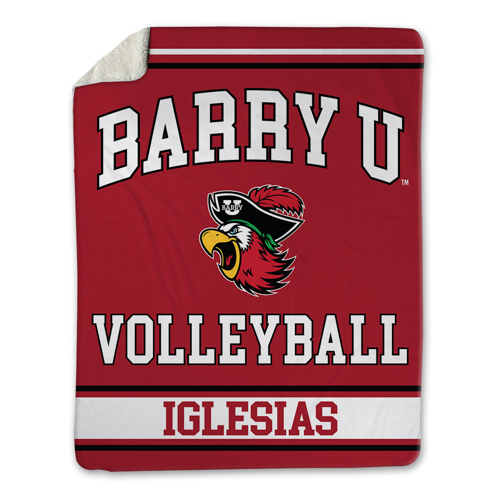 Barry - NCAA Women's Volleyball : Thalia Iglesias - Blanket-0