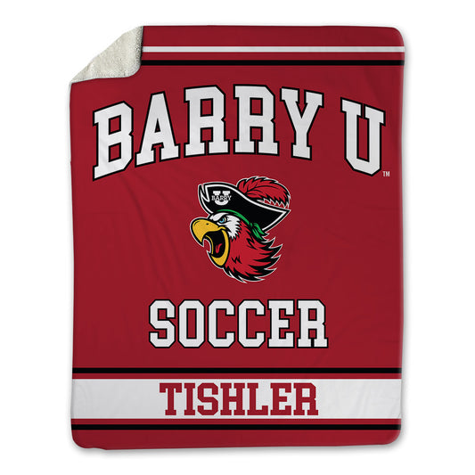 Barry - NCAA Women's Soccer : Tatum Tishler - Blanket-0