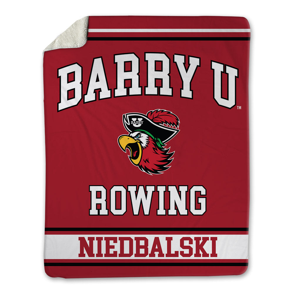 Barry - NCAA Women's Rowing : Madison Niedbalski - Blanket-0