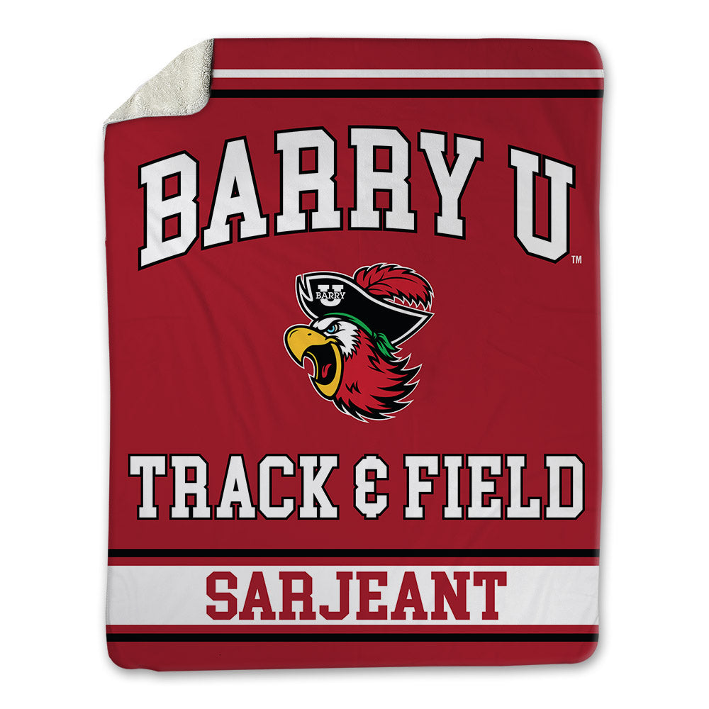 Barry - NCAA Men's Track & Field : Jaylon Sarjeant - Blanket-0