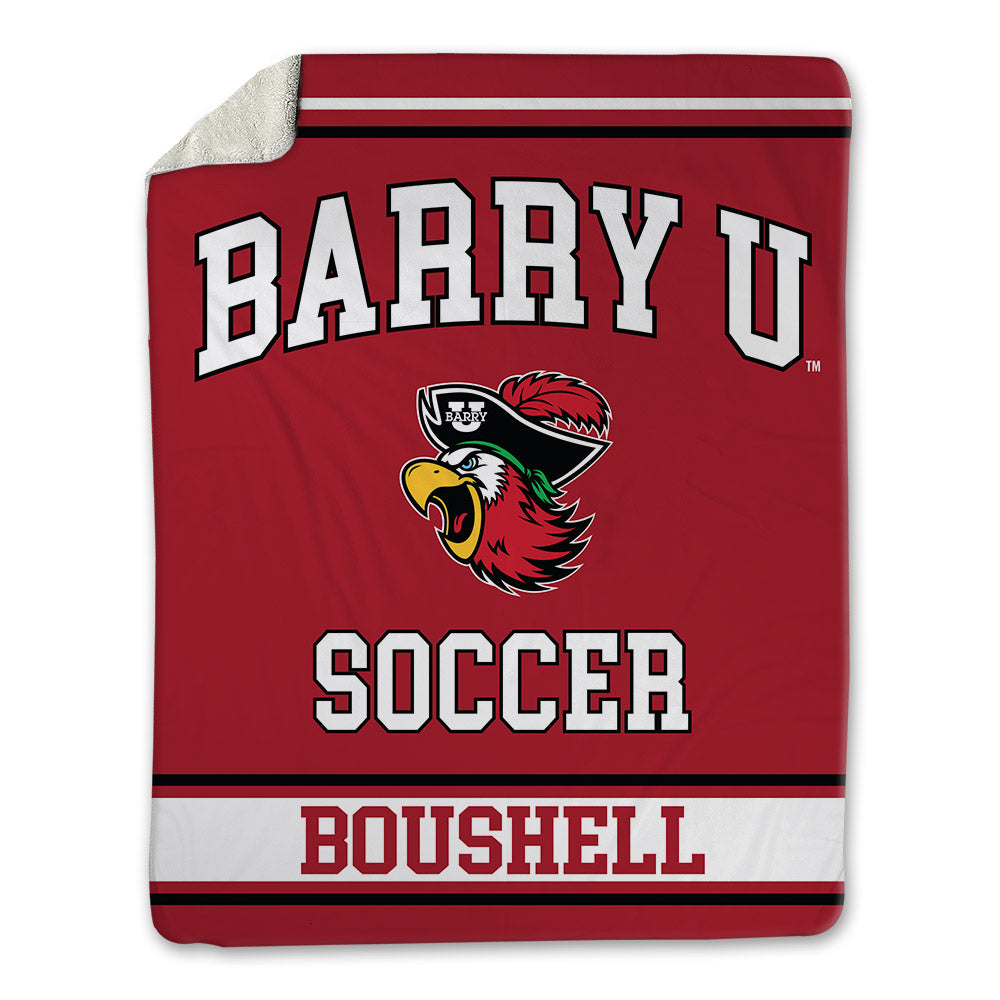 Barry - NCAA Women's Soccer : Aubrey Boushell - Blanket-0