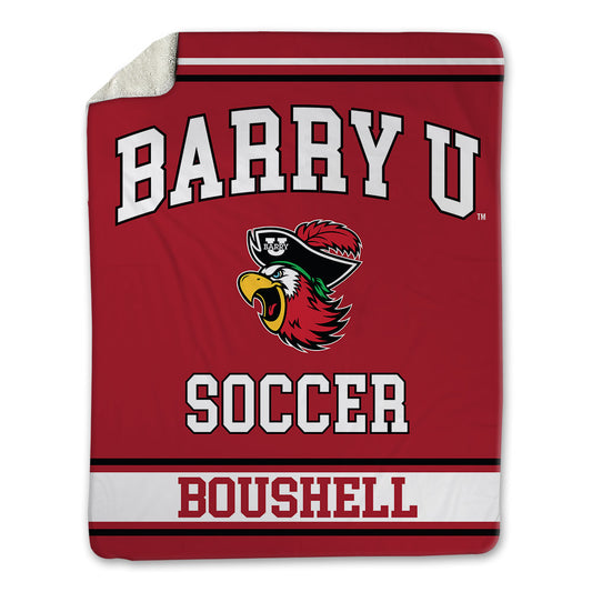 Barry - NCAA Women's Soccer : Aubrey Boushell - Blanket-0