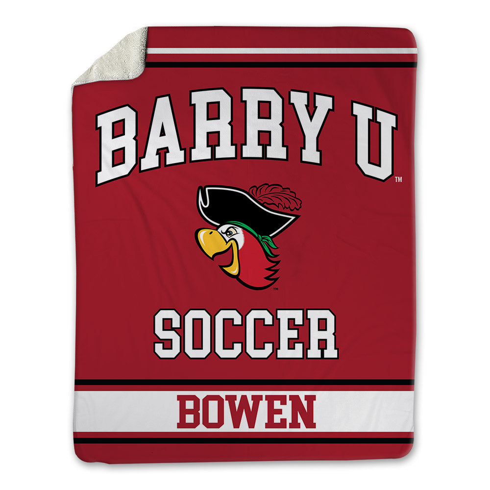 Barry - NCAA Women's Soccer : Abby Bowen - Blanket-0