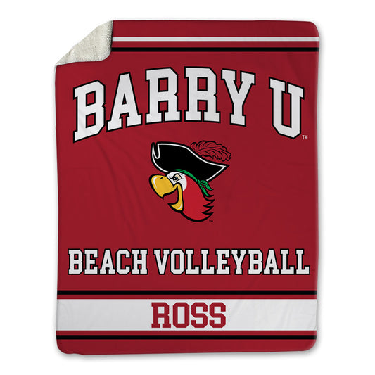 Barry - NCAA Beach Volleyball : Ava Ross - Blanket-0