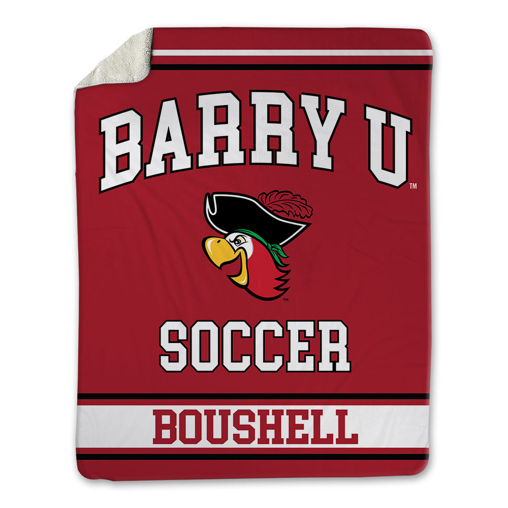 Barry - NCAA Women's Soccer : Aubrey Boushell - Blanket-0