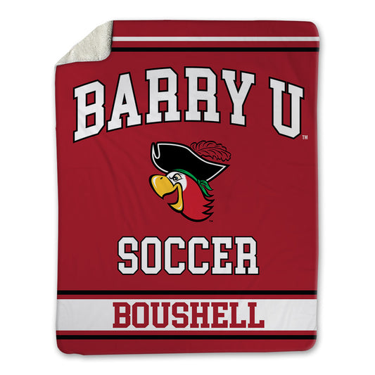 Barry - NCAA Women's Soccer : Aubrey Boushell - Blanket-0
