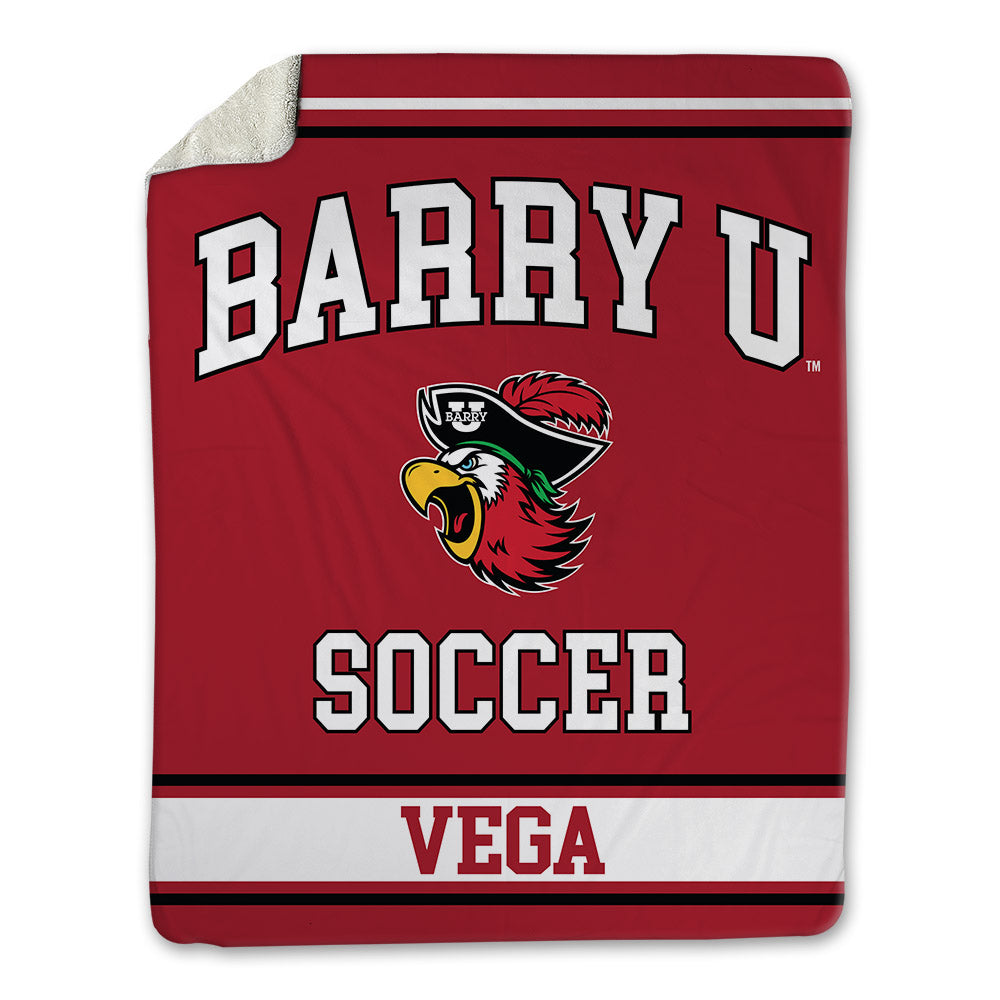 Barry - NCAA Women's Soccer : Sophia Vega - Blanket-0
