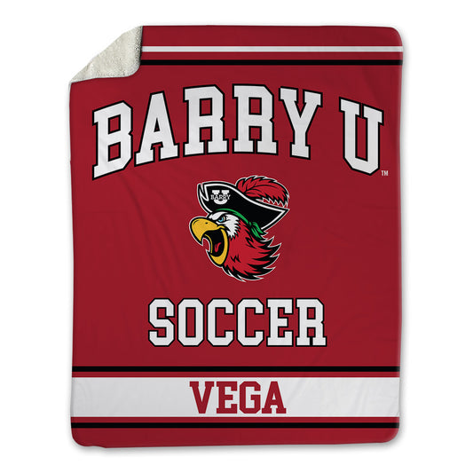Barry - NCAA Women's Soccer : Sophia Vega - Blanket-0