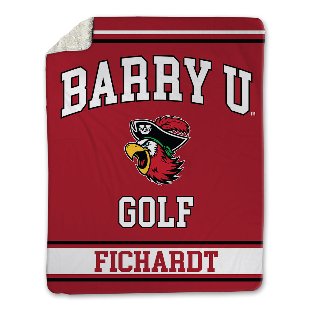 Barry - NCAA Men's Golf : Ethan Fichardt - Blanket-0