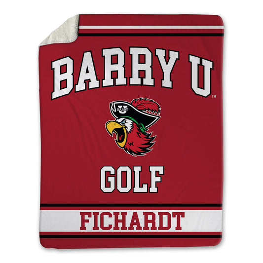 Barry - NCAA Men's Golf : Ethan Fichardt - Blanket-0