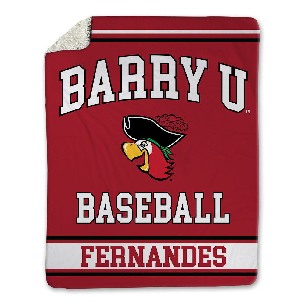 Barry - NCAA Baseball : Kyle Fernandes - Blanket-0