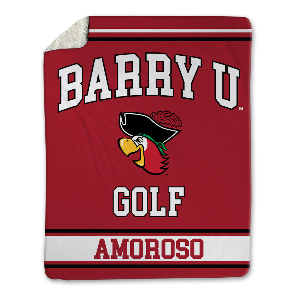 Barry - NCAA Men's Golf : Anthony Amoroso - Blanket-0
