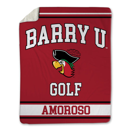 Barry - NCAA Men's Golf : Anthony Amoroso - Blanket-0