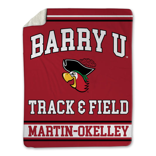 Barry - NCAA Men's Track & Field : Erick Martin-Okelley - Blanket-0