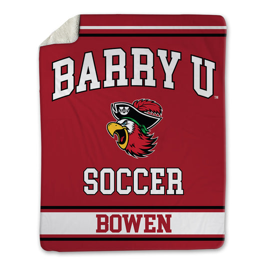 Barry - NCAA Women's Soccer : Abby Bowen - Blanket-0