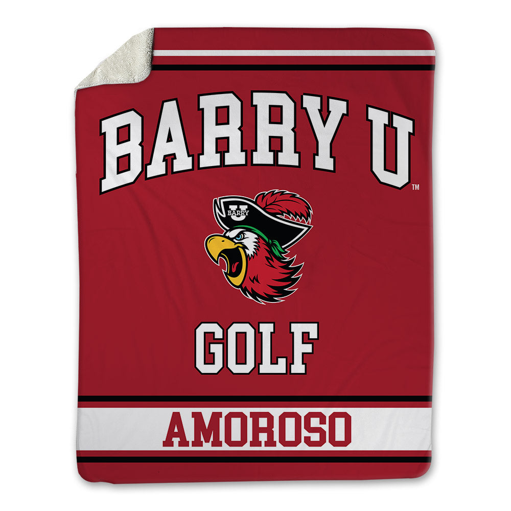 Barry - NCAA Men's Golf : Anthony Amoroso - Blanket-0