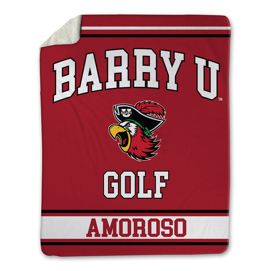 Barry - NCAA Men's Golf : Anthony Amoroso - Blanket-0