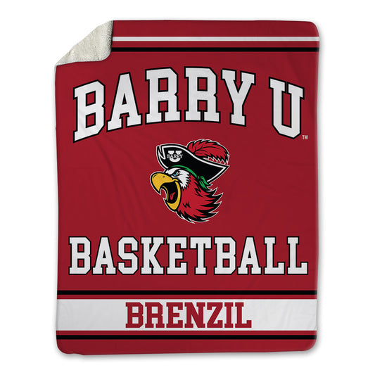 Barry - NCAA Women's Basketball : Isabella Brenzil - Blanket-0