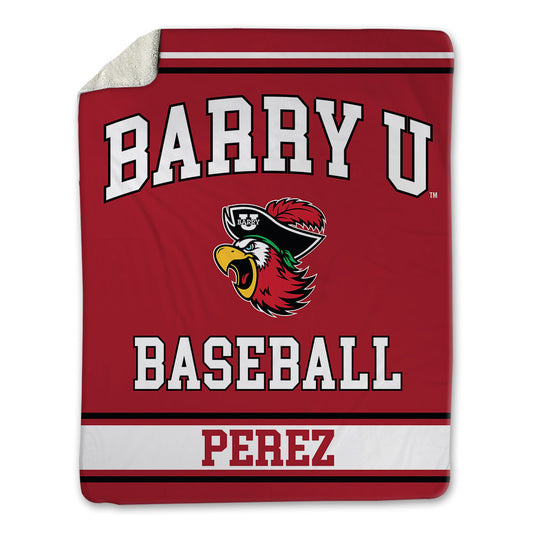 Barry - NCAA Baseball : Chris Perez - Blanket-0