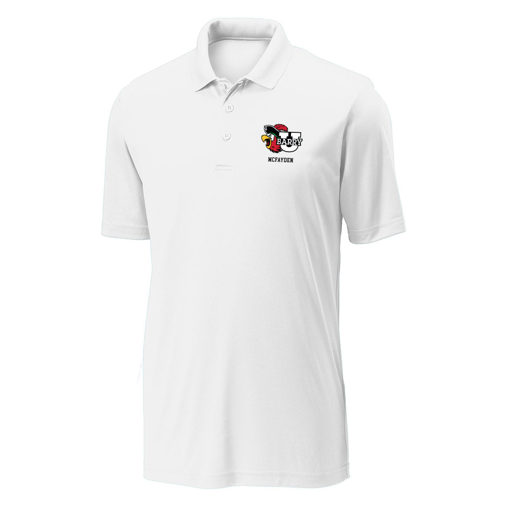 Barry - NCAA Women's Soccer : Alyna McFayden - Activewear Polo Shirt-0