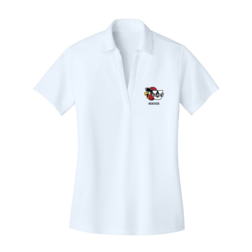 Barry - NCAA Women's Soccer : Allyssia Merisier - Women's Activewear Polo Shirt-0