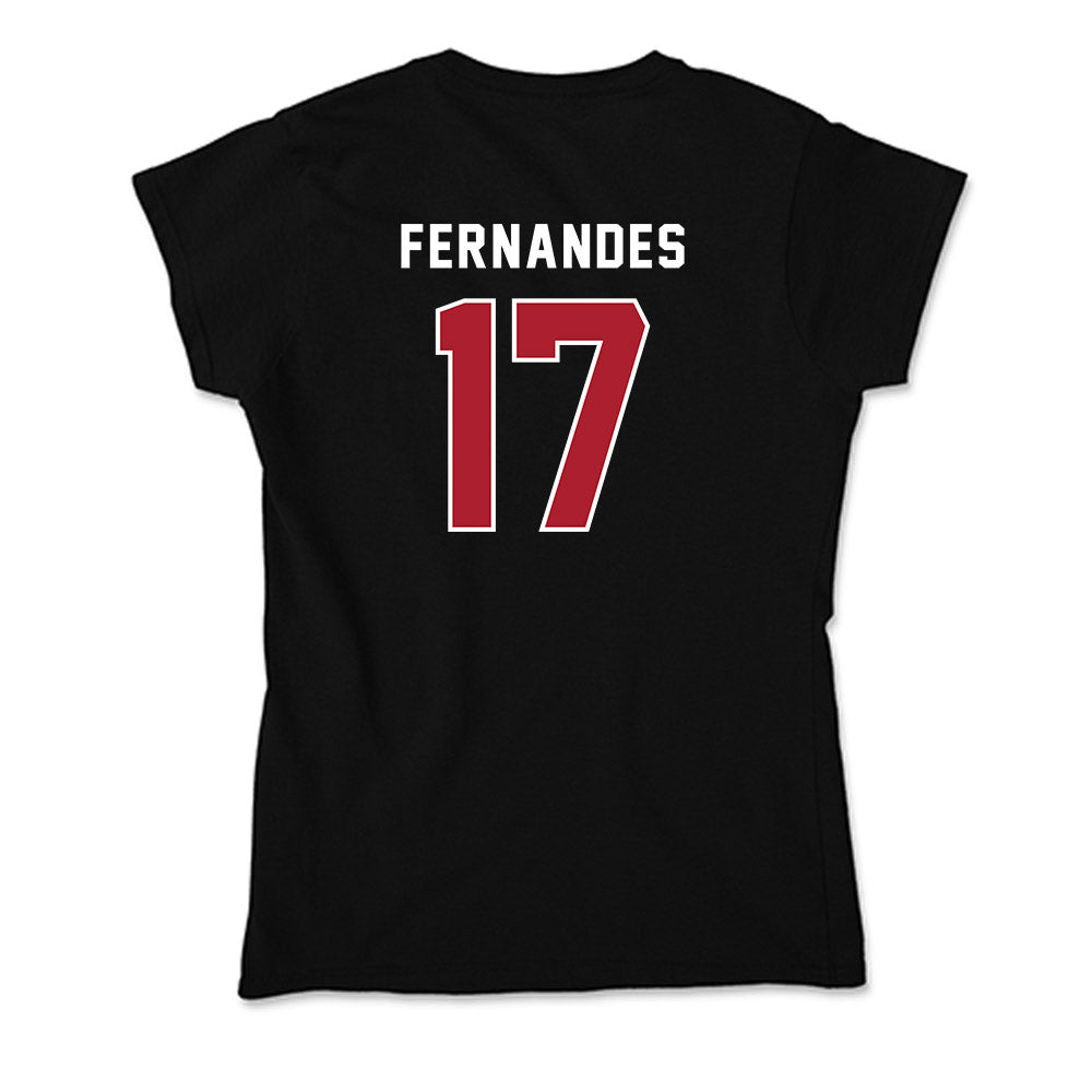 Barry - NCAA Baseball : Kyle Fernandes - Classic Shersey Soft Style Women’s T-Shirt-1