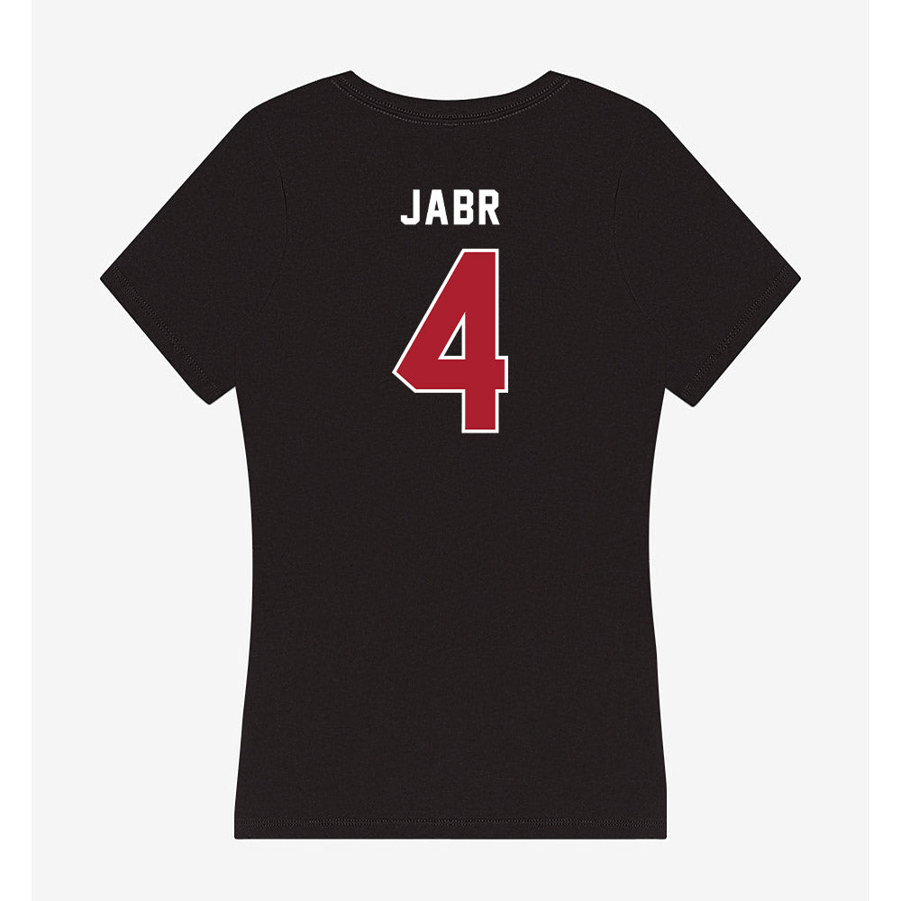Barry - NCAA Men's Volleyball : Zachary Jabr - Classic Shersey Women's V-Neck T-Shirt-1