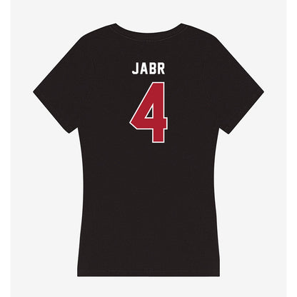 Barry - NCAA Men's Volleyball : Zachary Jabr - Classic Shersey Women's V-Neck T-Shirt-1