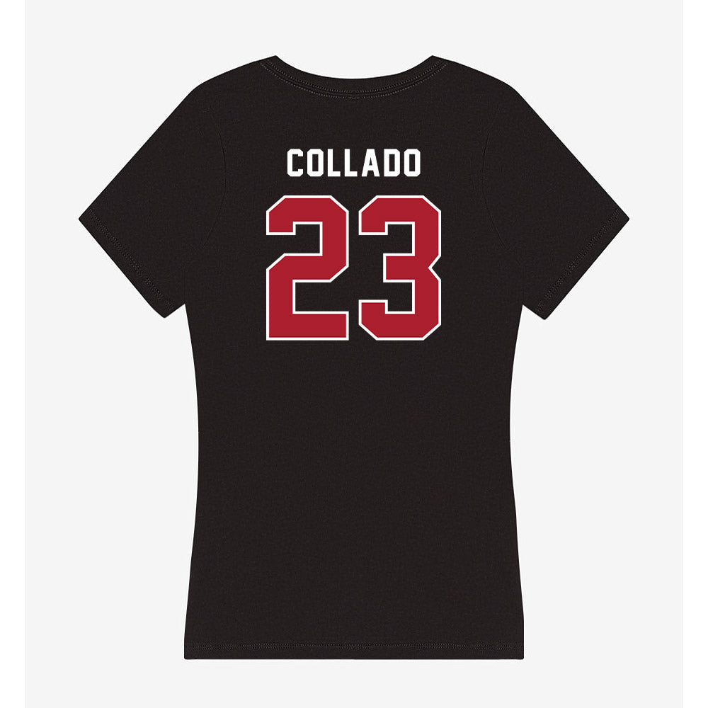 Barry - NCAA Softball : Kamerin Collado - Classic Shersey Women's V-Neck T-Shirt-1