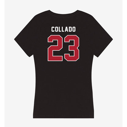 Barry - NCAA Softball : Kamerin Collado - Classic Shersey Women's V-Neck T-Shirt-1