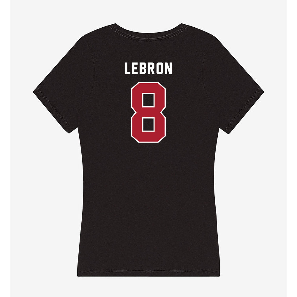 Barry - NCAA Women's Volleyball : Alondra Lebron - Classic Shersey Women's V-Neck T-Shirt-1