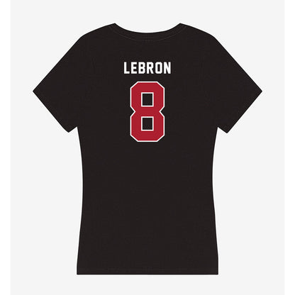 Barry - NCAA Women's Volleyball : Alondra Lebron - Classic Shersey Women's V-Neck T-Shirt-1