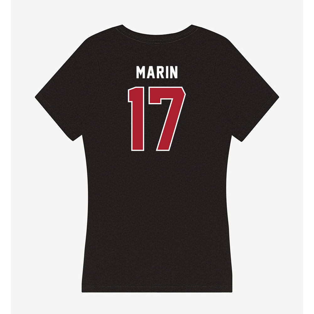 Barry - NCAA Women's Soccer : Aryanna Marin - Classic Shersey Women's V-Neck T-Shirt-1