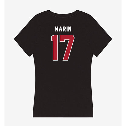 Barry - NCAA Women's Soccer : Aryanna Marin - Classic Shersey Women's V-Neck T-Shirt-1