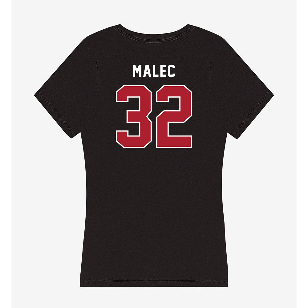 Barry - NCAA Men's Soccer : Agustin Malec - Classic Shersey Women's V-Neck T-Shirt-1