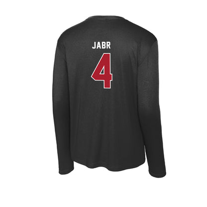 Barry - NCAA Men's Volleyball : Zachary Jabr - Classic Shersey Activewear Long Sleeve T-Shirt-1