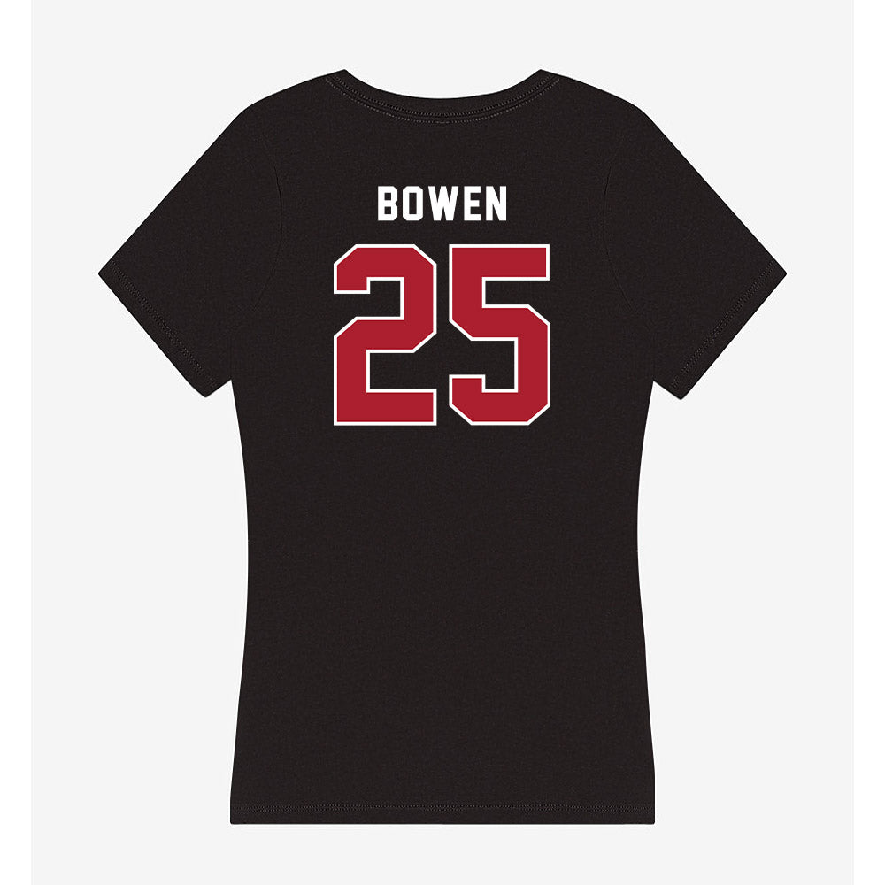 Barry - NCAA Women's Soccer : Abby Bowen - Classic Shersey Women's V-Neck T-Shirt-1