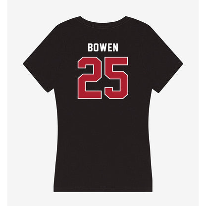 Barry - NCAA Women's Soccer : Abby Bowen - Classic Shersey Women's V-Neck T-Shirt-1