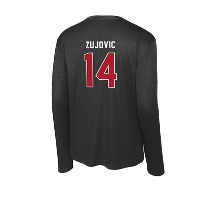 Barry - NCAA Women's Volleyball : Ivana Zujovic - Classic Shersey Activewear Long Sleeve T-Shirt-1