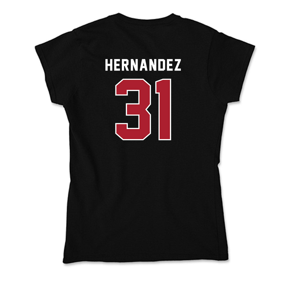 Barry - NCAA Women's Soccer : Marlen Hernandez - Classic Shersey Soft Style Women’s T-Shirt-1