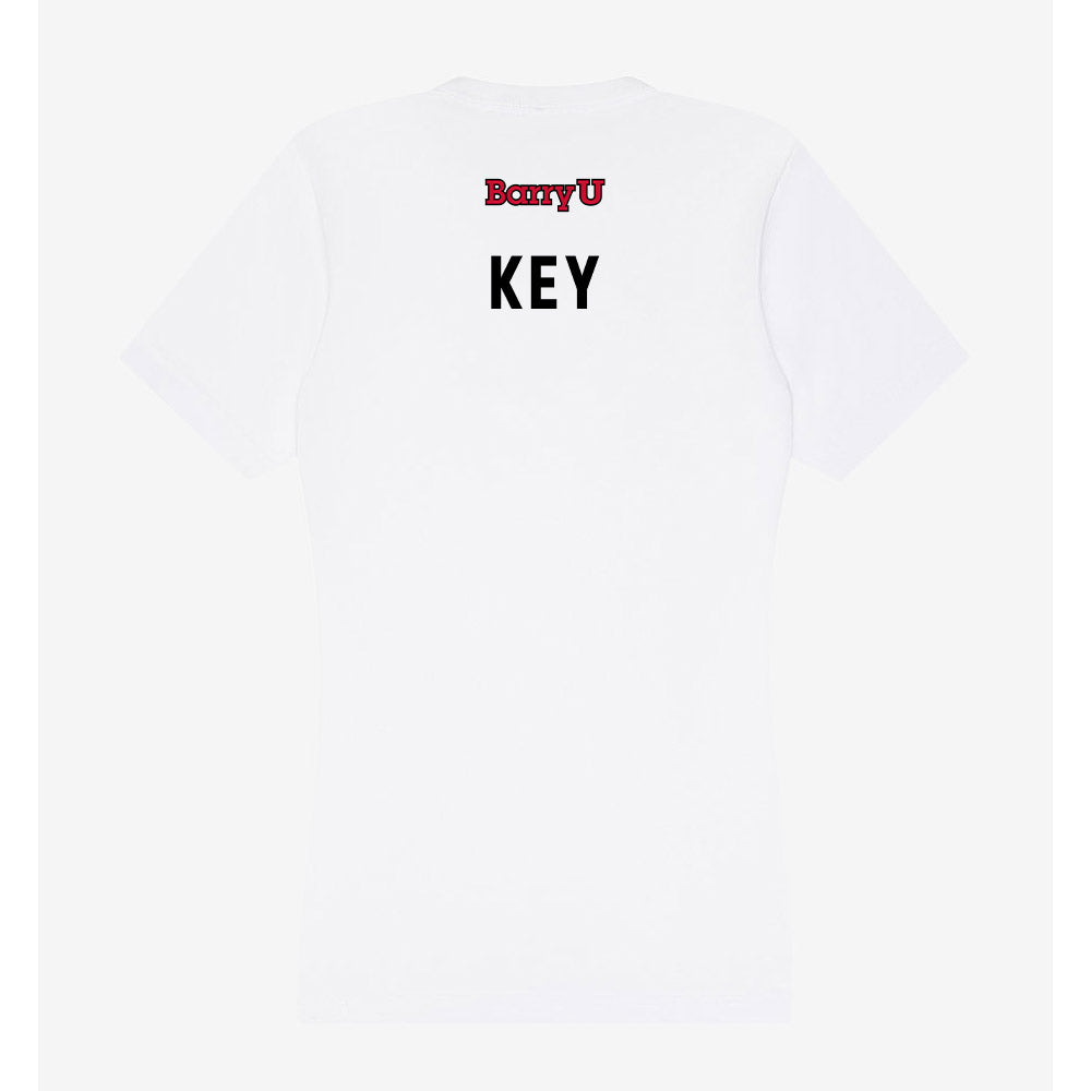 Barry - NCAA Women's Track & Field : Alexandria Key - Classic Shersey Women's V-Neck T-Shirt-1