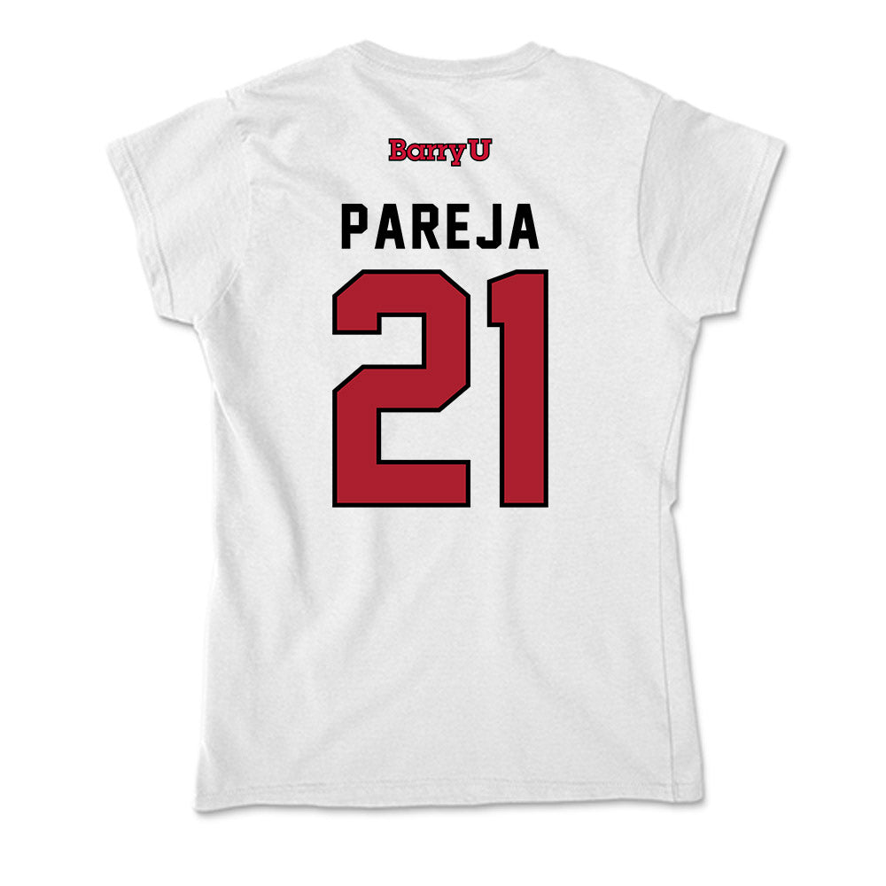 Barry - NCAA Women's Basketball : Paola Pareja - Classic Shersey Soft Style Women’s T-Shirt-1