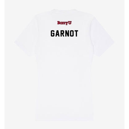 Barry - NCAA Men's Swimming & Diving : Griffin Garnot - Classic Shersey Women's V-Neck T-Shirt-1