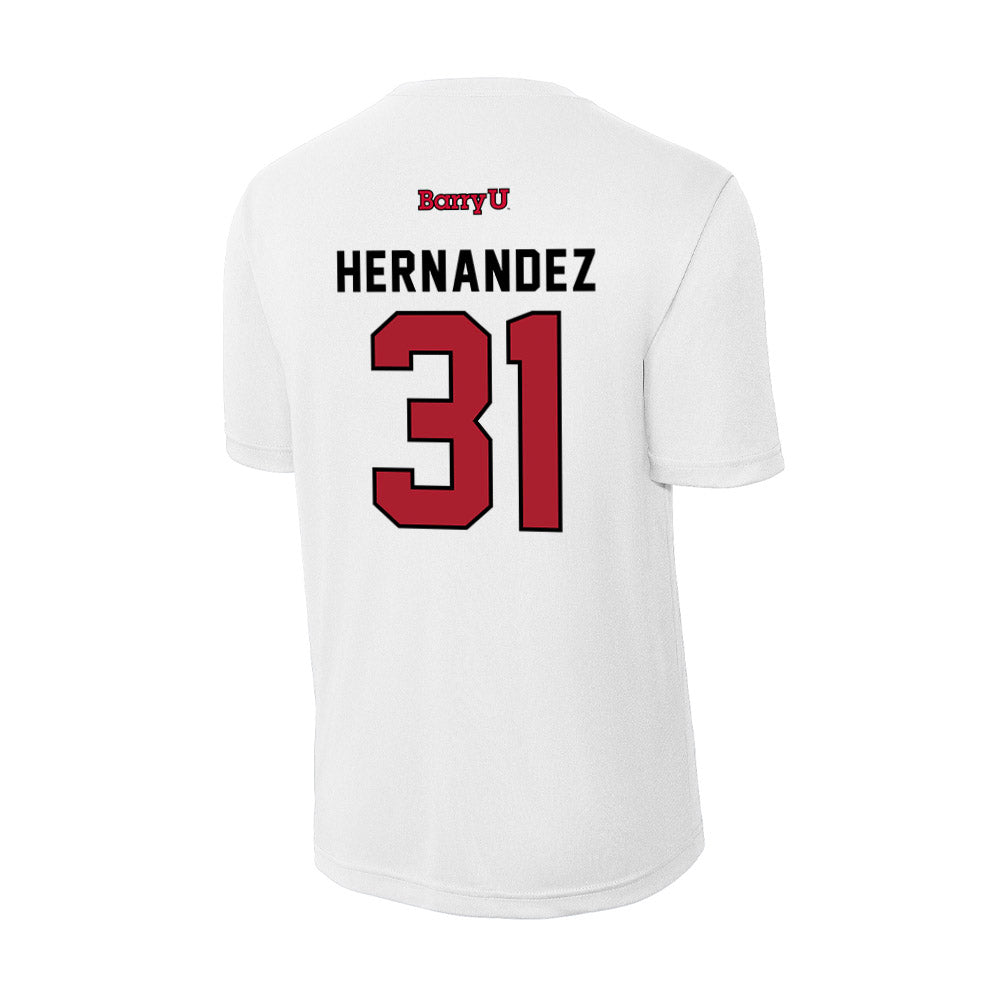 Barry - NCAA Women's Soccer : Marlen Hernandez - Classic Shersey Activewear T-Shirt-1