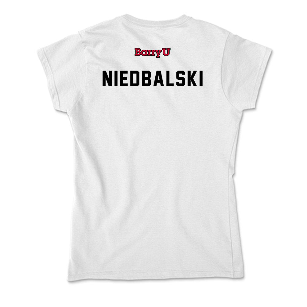 Barry - NCAA Women's Rowing : Madison Niedbalski - Classic Shersey Soft Style Women’s T-Shirt-1