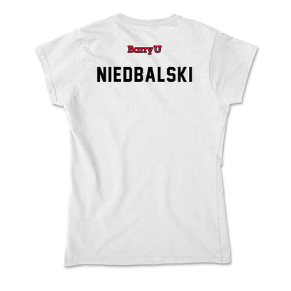 Barry - NCAA Women's Rowing : Madison Niedbalski - Classic Shersey Soft Style Women’s T-Shirt-1